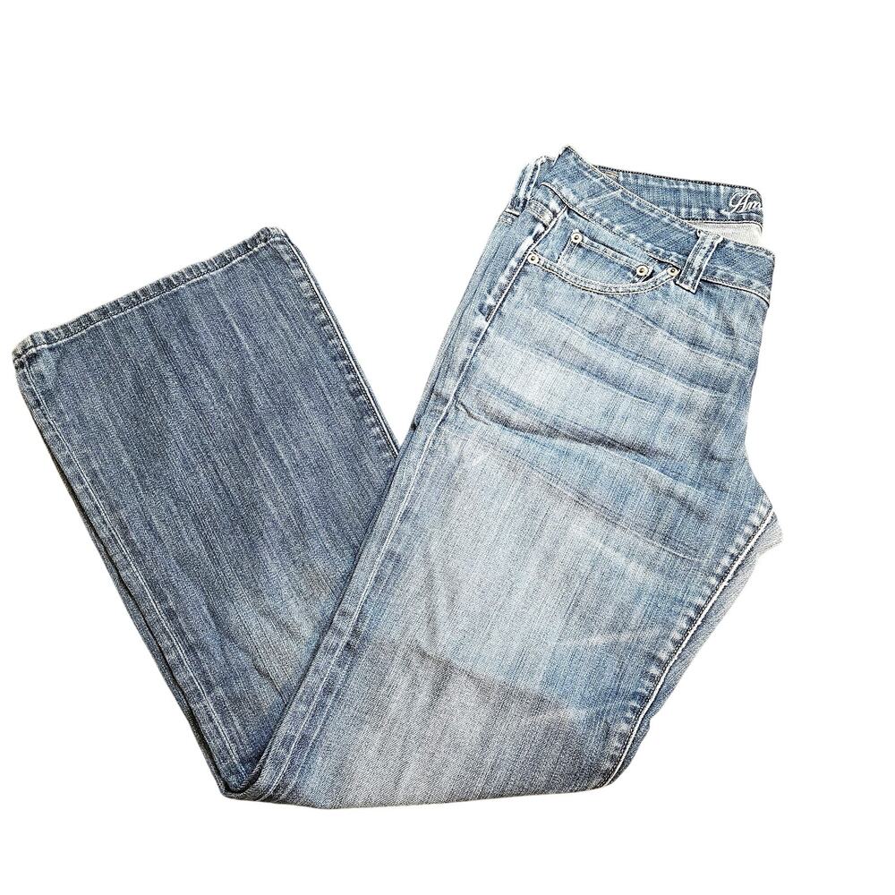 American Eagle Size 10 Regular Standard Blue Jeans Cotton